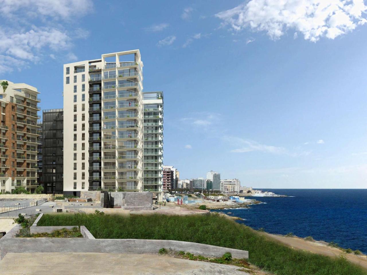 Seaview Apartment In Fort Cambridge, Sliema Dış mekan fotoğraf